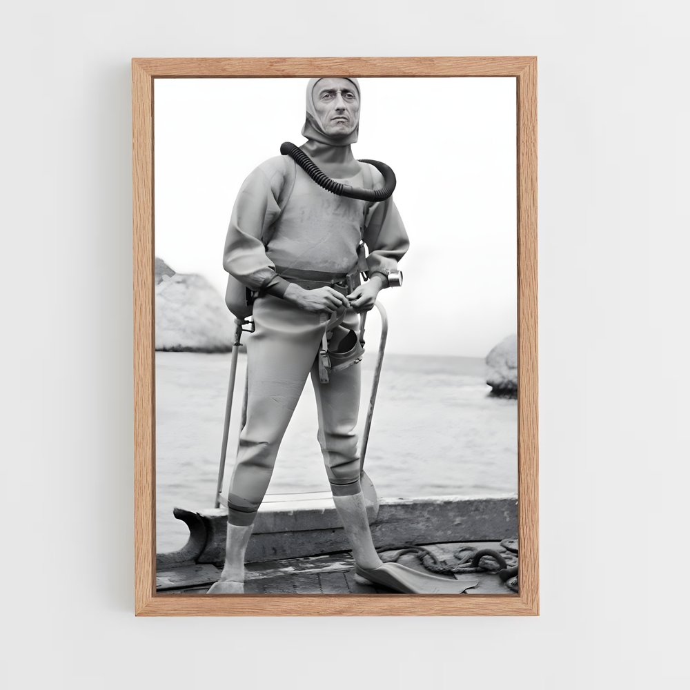 Poster Explorateur des Profondeurs – affiche Plongée sous-marine (vue 4)